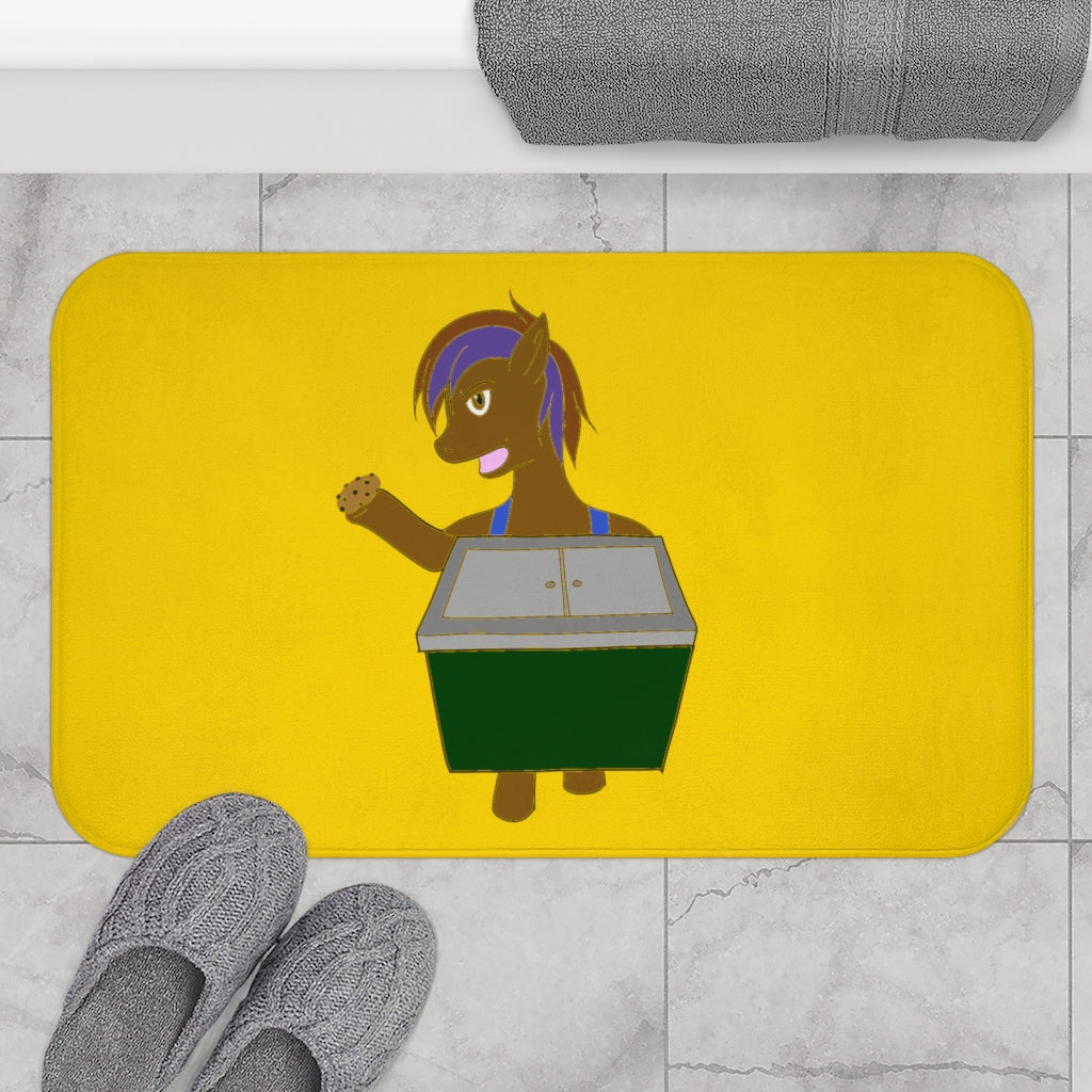 Cookie Vendor Bath Mat - WolfDuckStudiosMerch