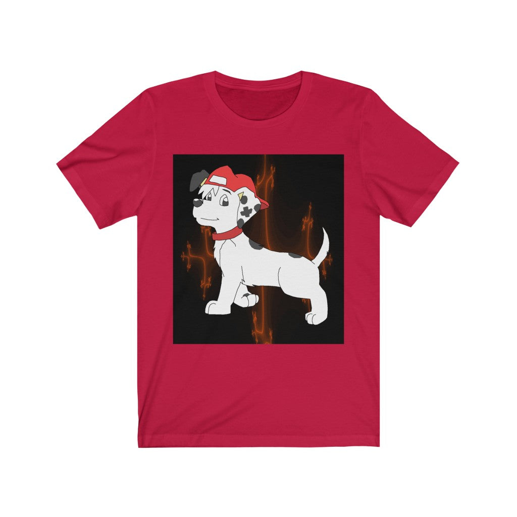 Puppy D. Unisex Jersey Short Sleeve Tee - WolfDuckStudiosMerch