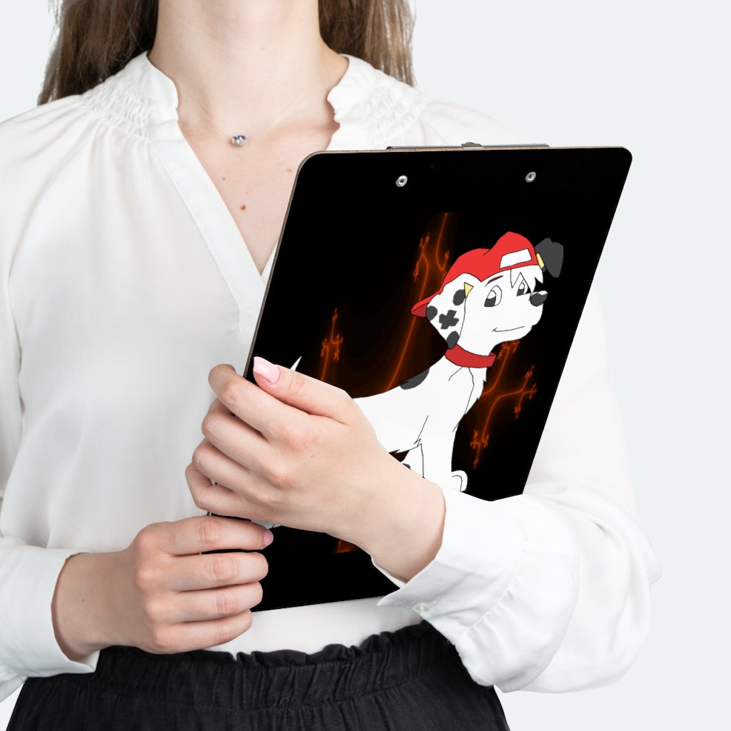 Puppy D. Clipboard - WolfDuckStudiosMerch