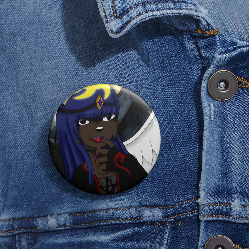 Nydia Buttons - WolfDuckStudiosMerch