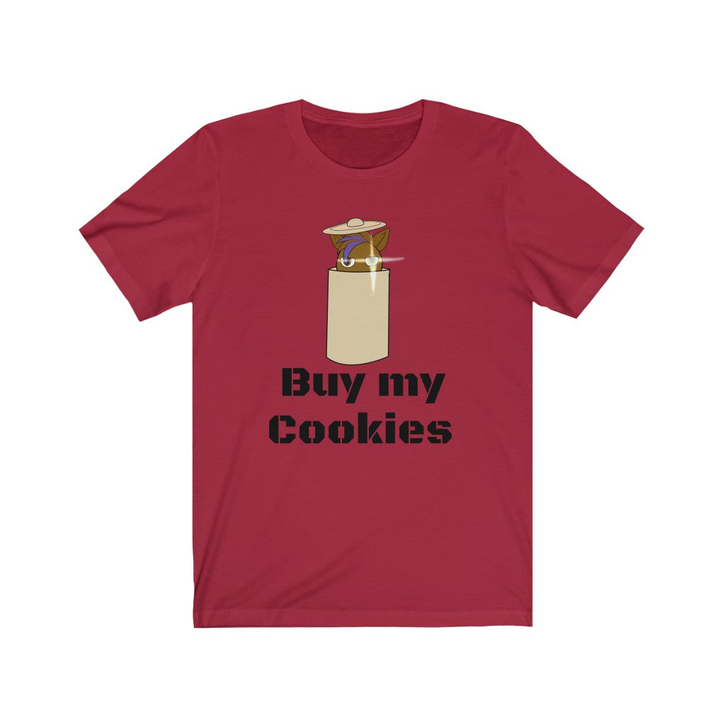Buy my Cookies Unisex Jersey Short Sleeve Tee - WolfDuckStudiosMerch