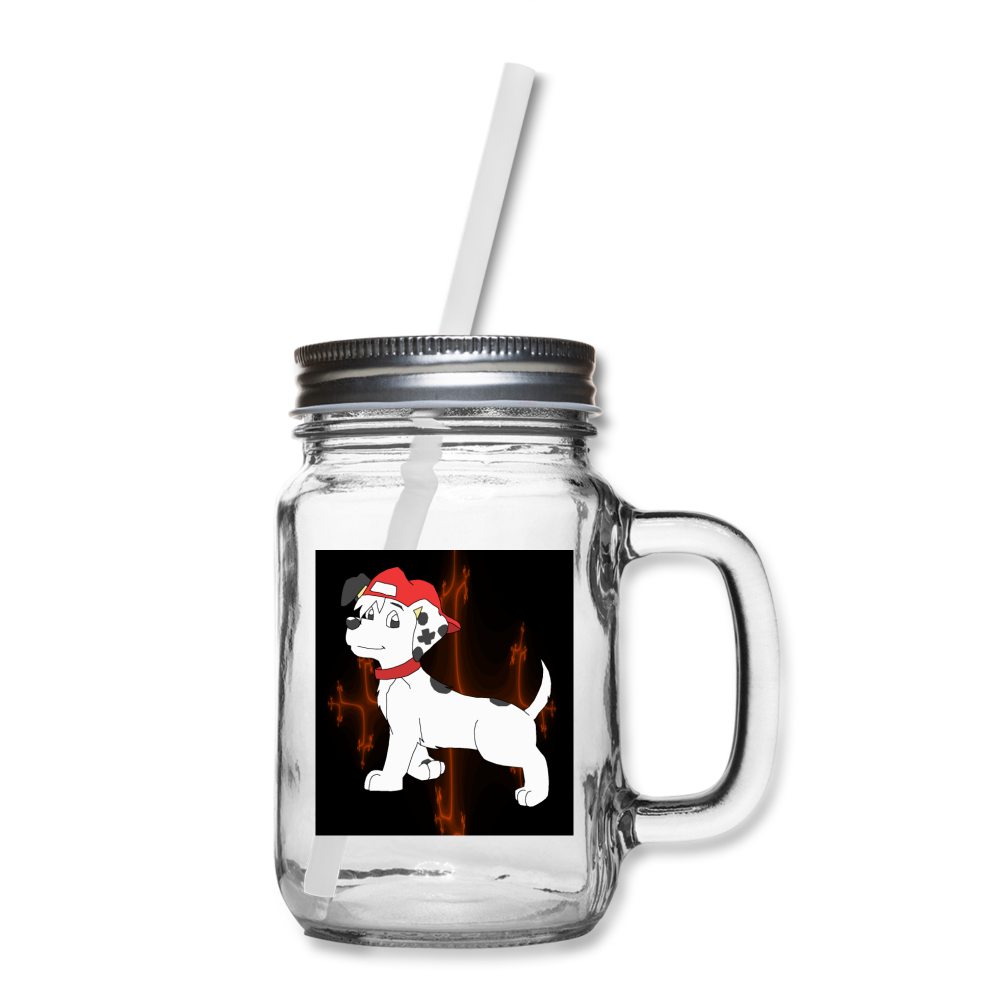 Puppy D. Mason Jar - WolfDuckStudiosMerch