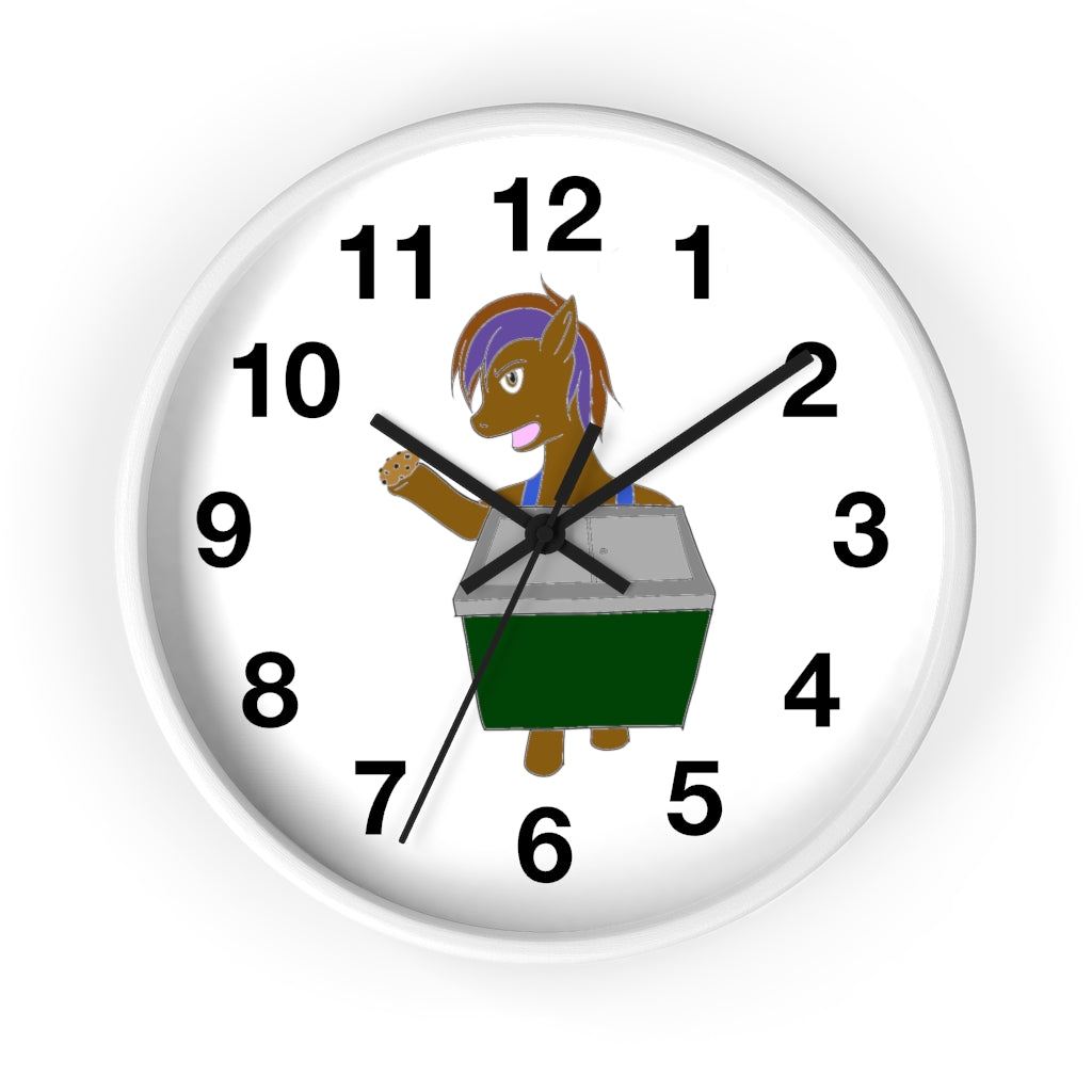Cookie Vendor Wall clock - WolfDuckStudiosMerch