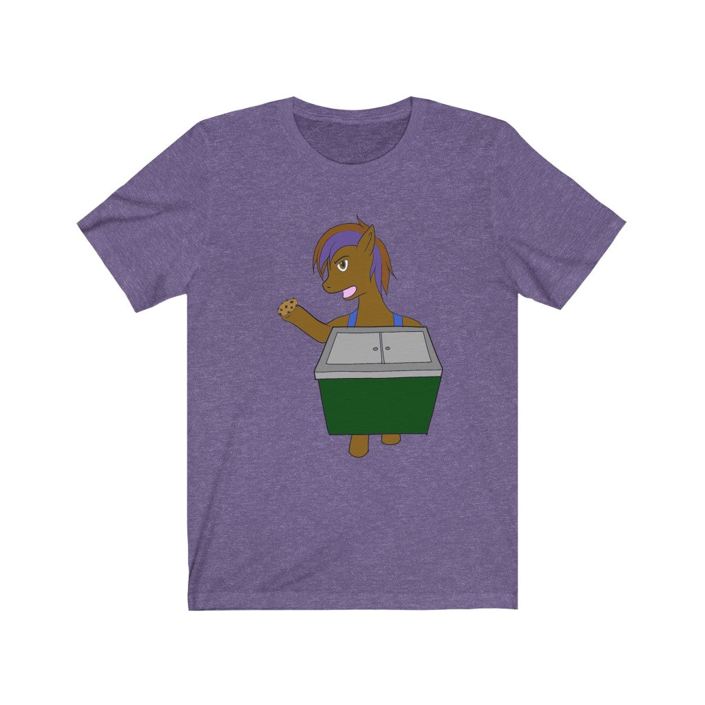 Cookie Vendor Unisex Jersey Short Sleeve Tee - WolfDuckStudiosMerch