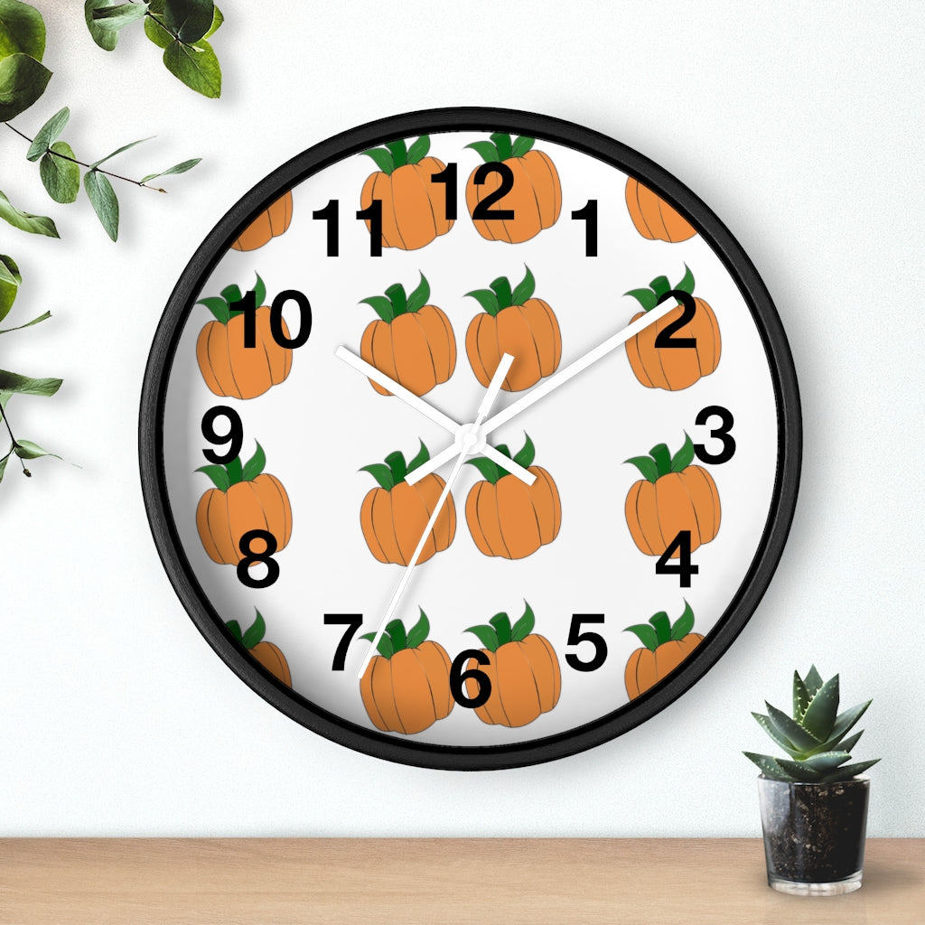 Pumpkin Clock - WolfDuckStudiosMerch