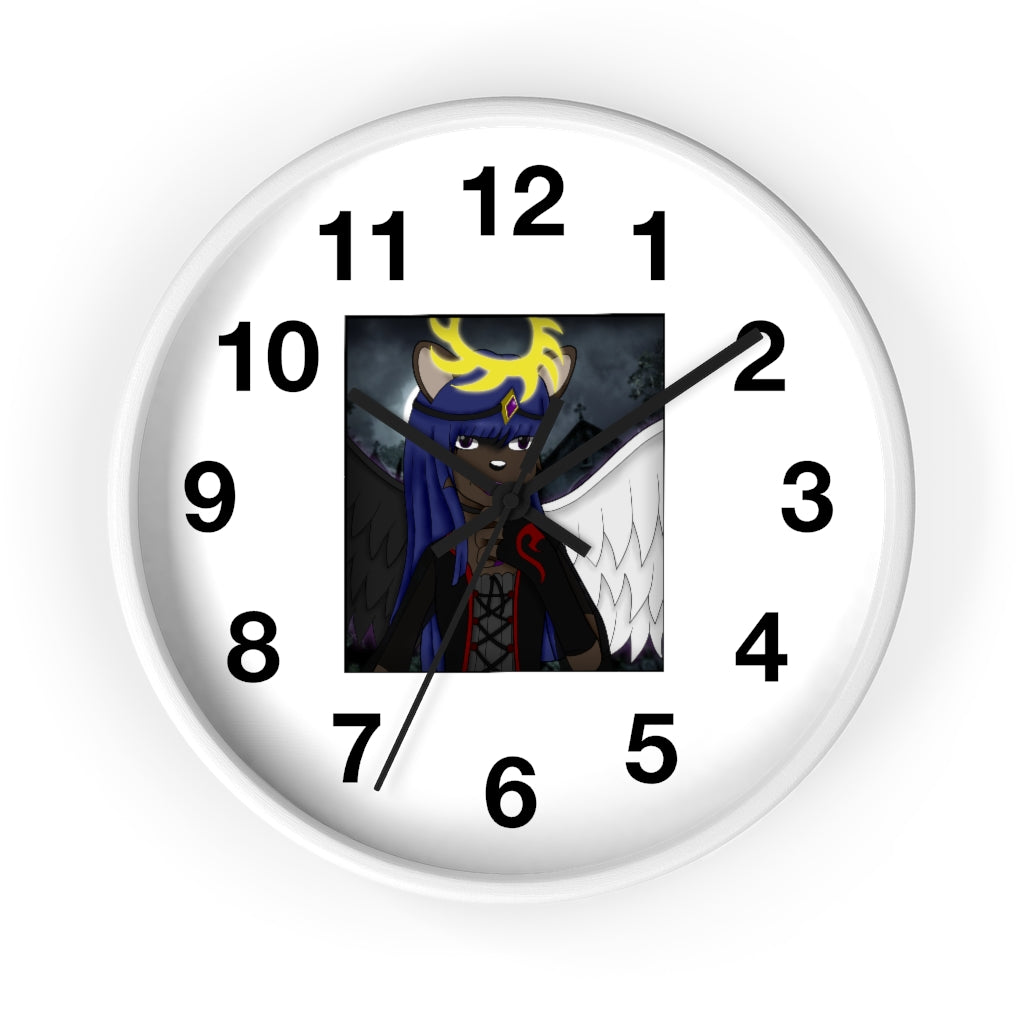 Nydia Wall clock - WolfDuckStudiosMerch