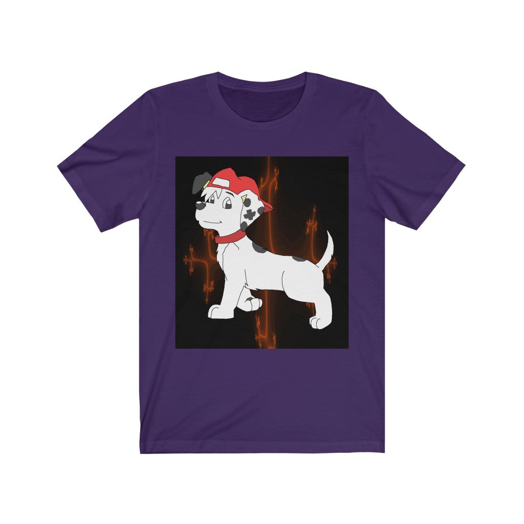 Puppy D. Unisex Jersey Short Sleeve Tee - WolfDuckStudiosMerch