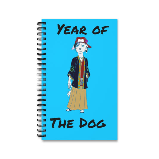 Year of the Dog  Spiral Journal (EU) - WolfDuckStudiosMerch