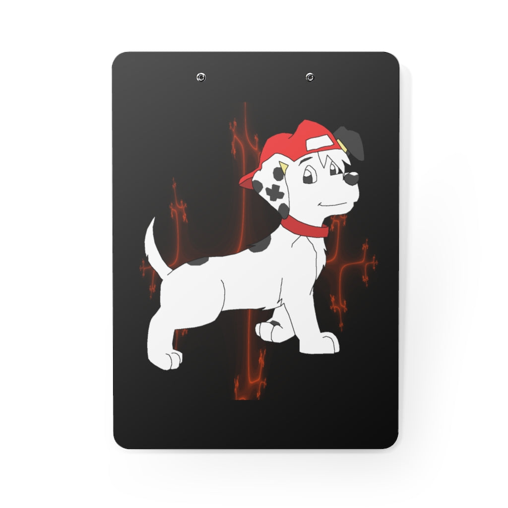 Puppy D. Clipboard - WolfDuckStudiosMerch
