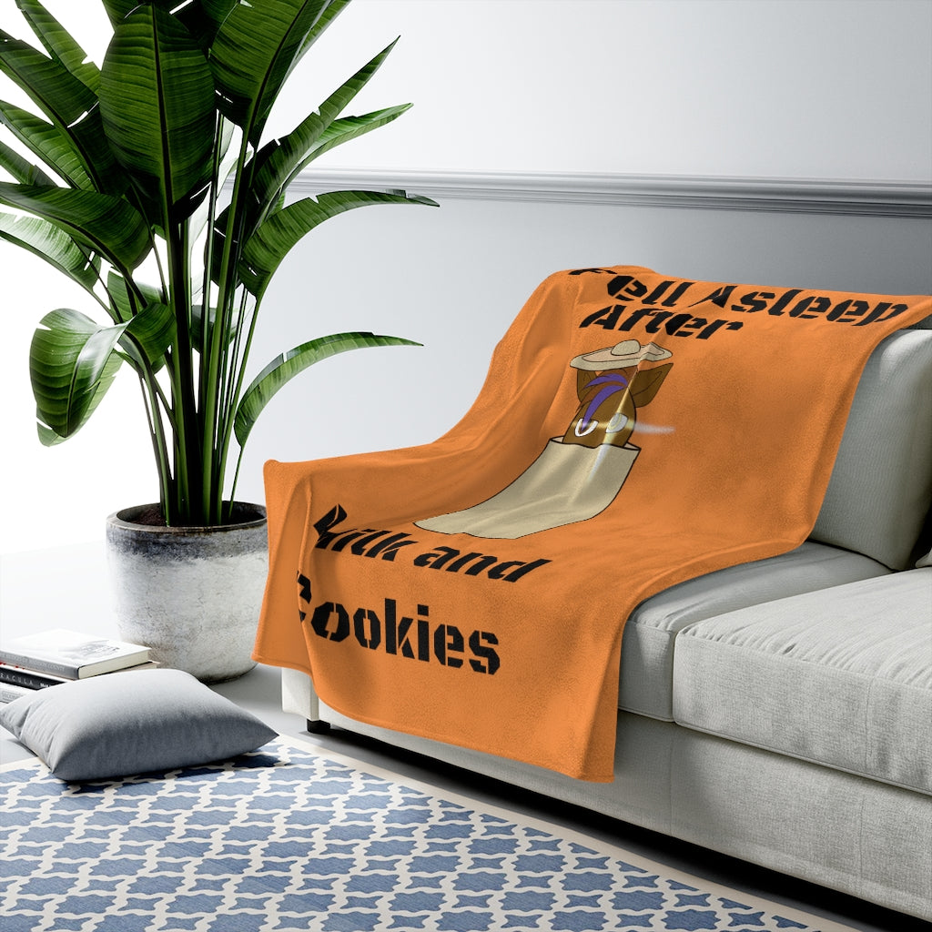 Cokie Jar Velveteen Plush Blanket - WolfDuckStudiosMerch