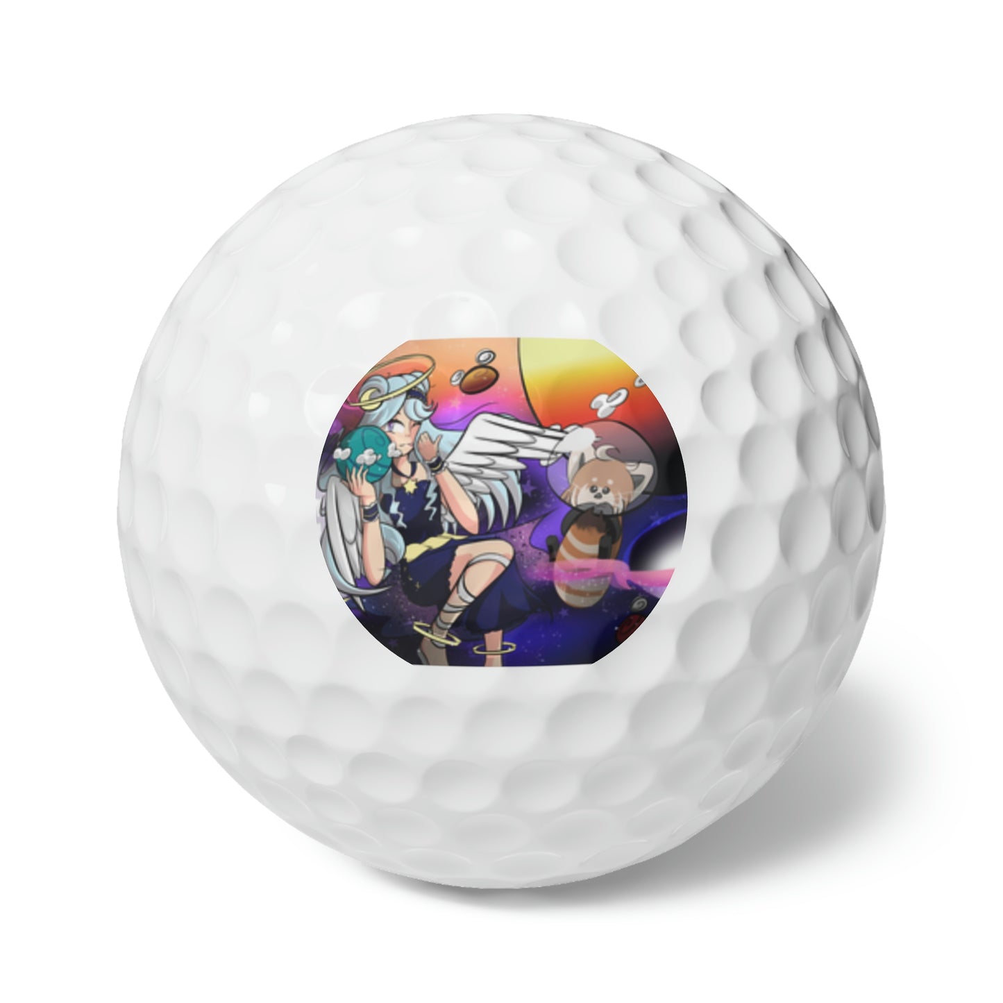Angel of the universe Golf Balls, 6pcs
