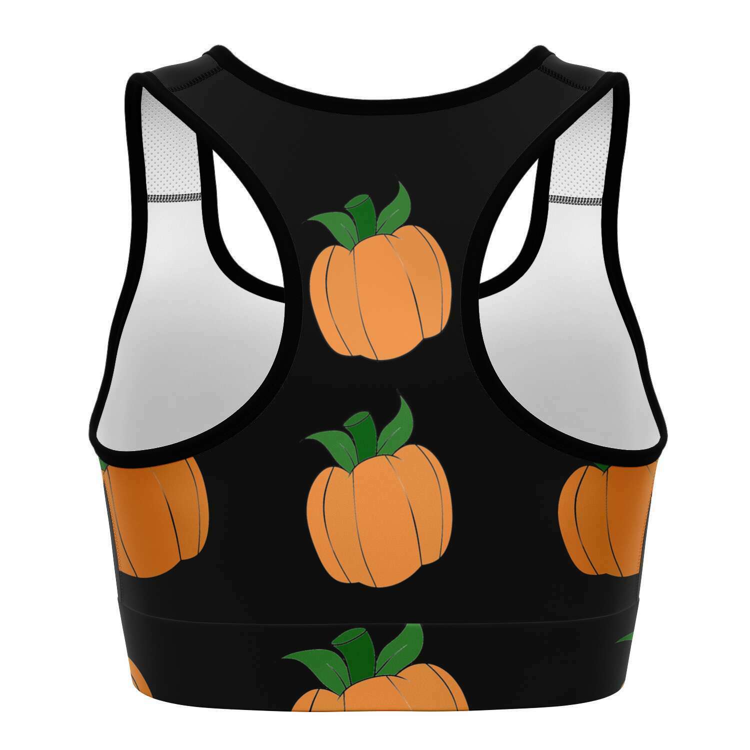 Pumpkin sports bra - WolfDuckStudiosMerch