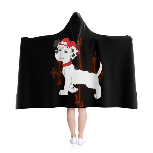 Puppy D. Hooded Blanket - WolfDuckStudiosMerch