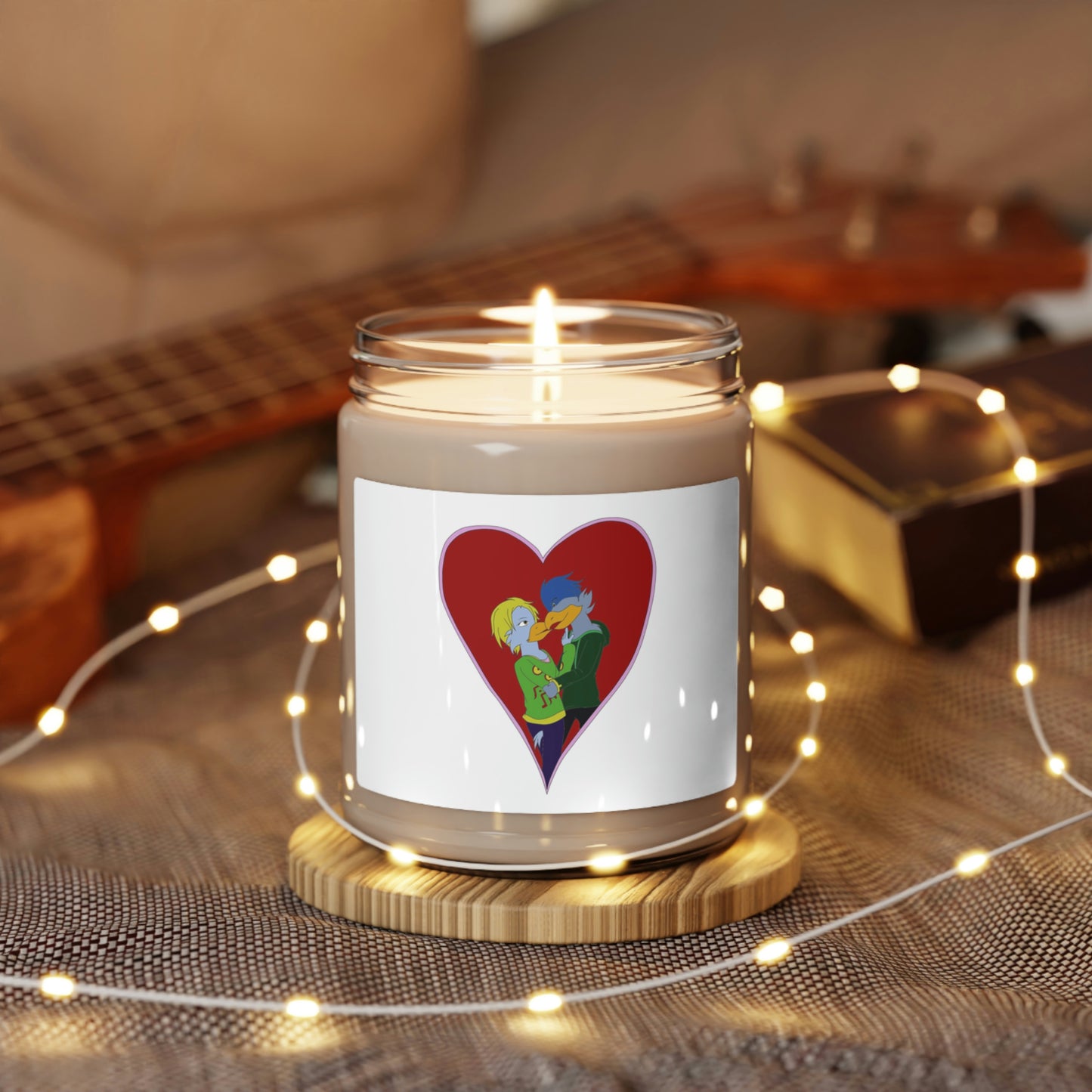 Love Birds Scented Soy Candle, 9oz