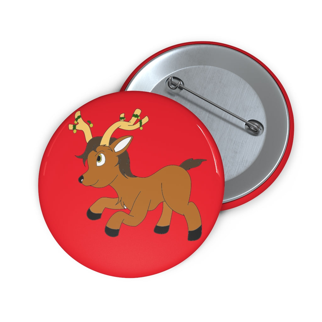 Young Reindeer Buttons - WolfDuckStudiosMerch
