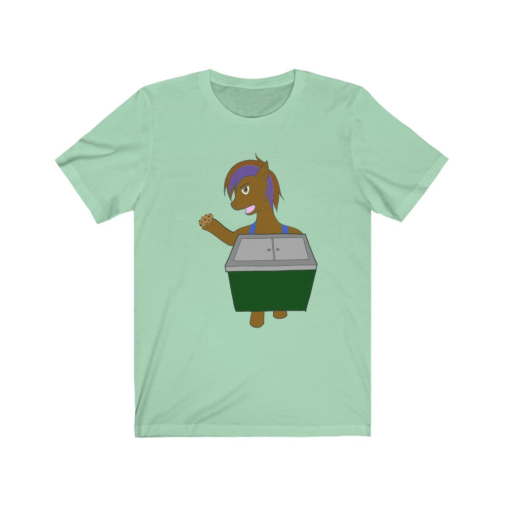 Cookie Vendor Unisex Jersey Short Sleeve Tee - WolfDuckStudiosMerch