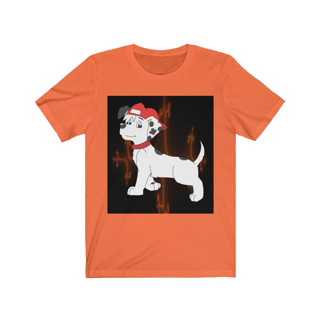 Puppy D. Unisex Jersey Short Sleeve Tee - WolfDuckStudiosMerch