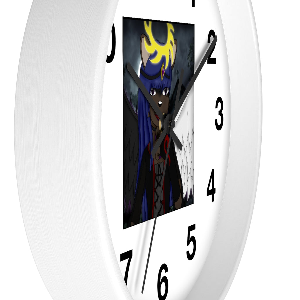 Nydia Wall clock - WolfDuckStudiosMerch