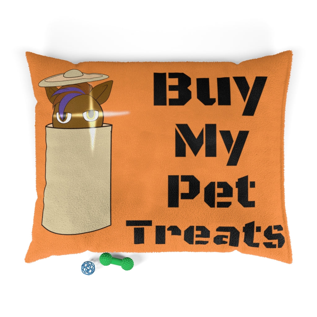 Buy my Treats Pet Bed - WolfDuckStudiosMerch