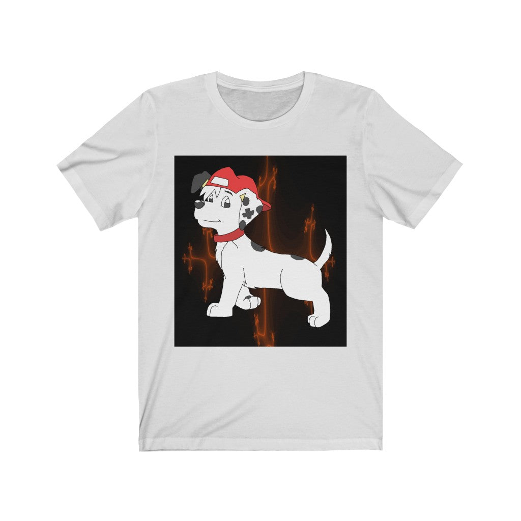 Puppy D. Unisex Jersey Short Sleeve Tee - WolfDuckStudiosMerch