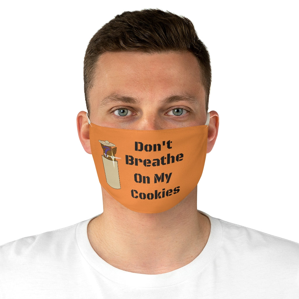 Don't Breathe on my Cookies Face Mask - WolfDuckStudiosMerch