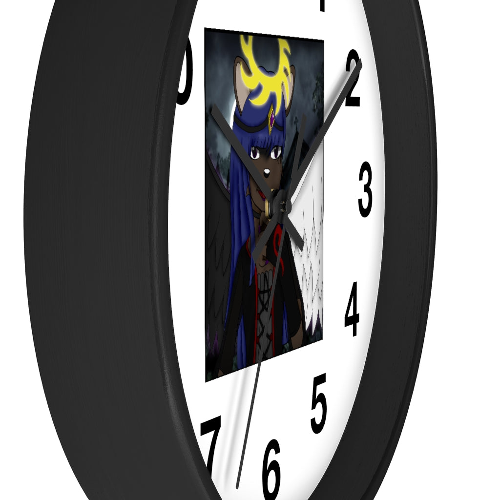 Nydia Wall clock - WolfDuckStudiosMerch
