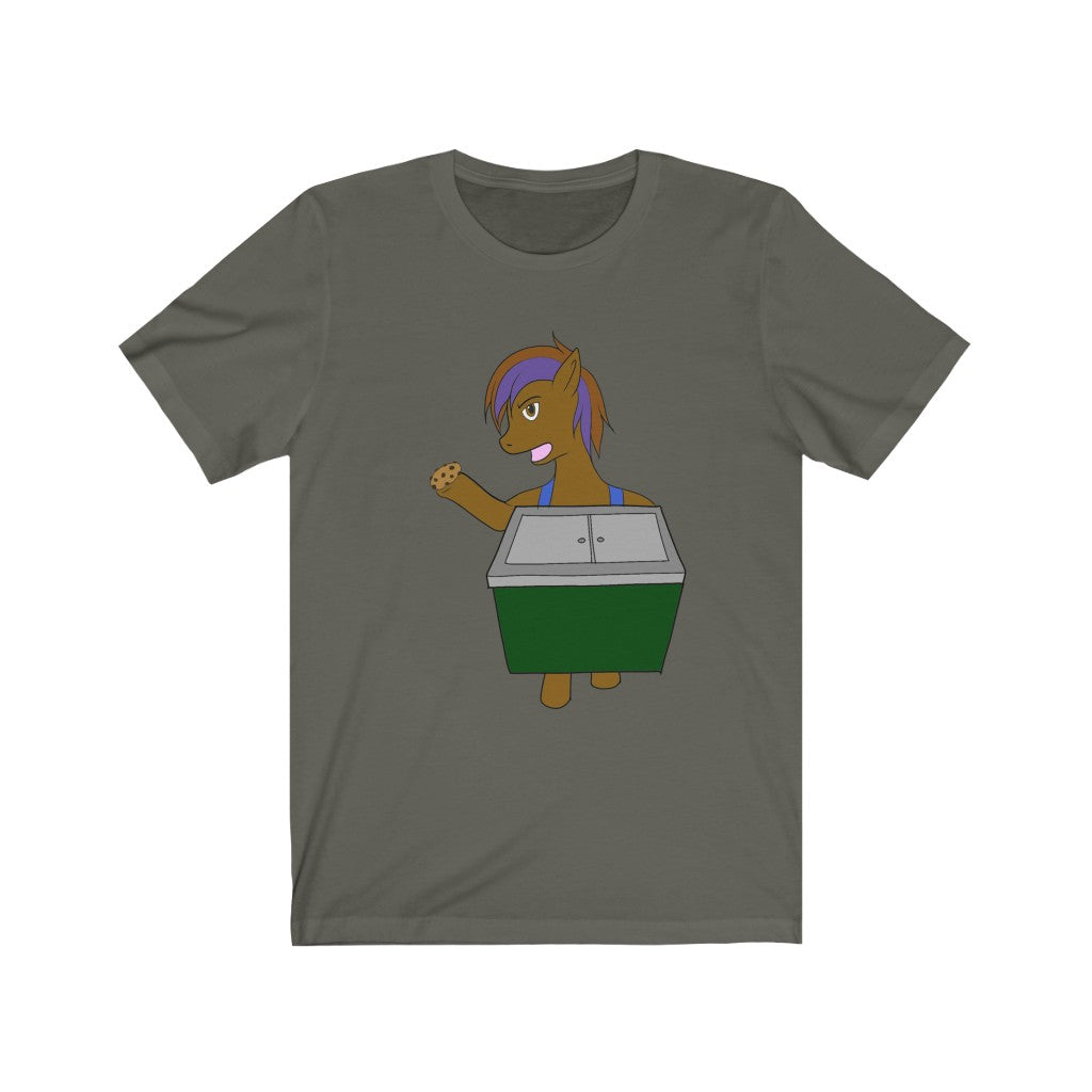 Cookie Vendor Unisex Jersey Short Sleeve Tee - WolfDuckStudiosMerch
