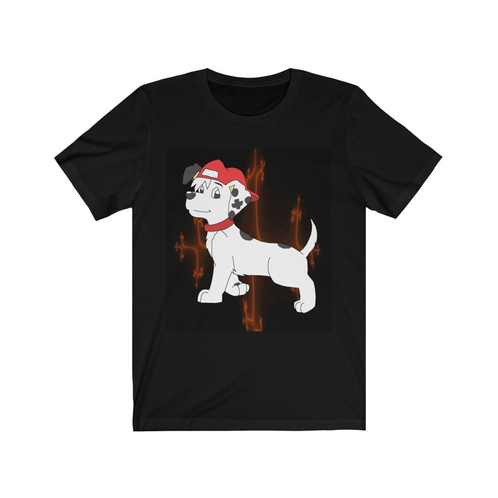 Puppy D. Unisex Jersey Short Sleeve Tee - WolfDuckStudiosMerch