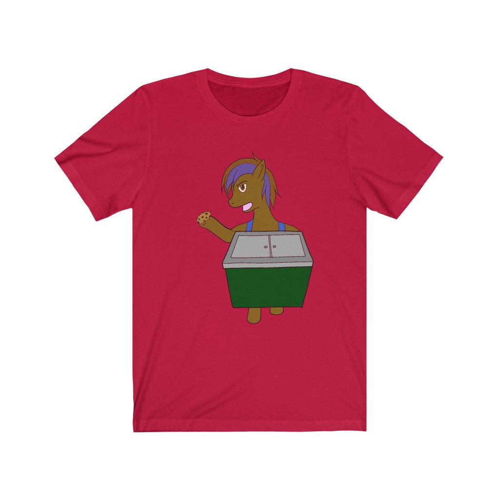 Cookie Vendor Unisex Jersey Short Sleeve Tee - WolfDuckStudiosMerch
