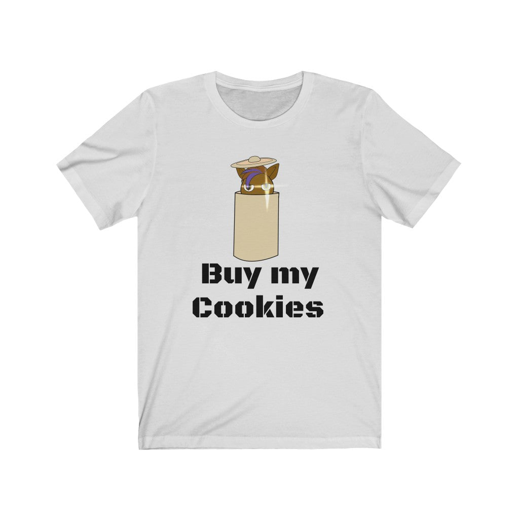Buy my Cookies Unisex Jersey Short Sleeve Tee - WolfDuckStudiosMerch