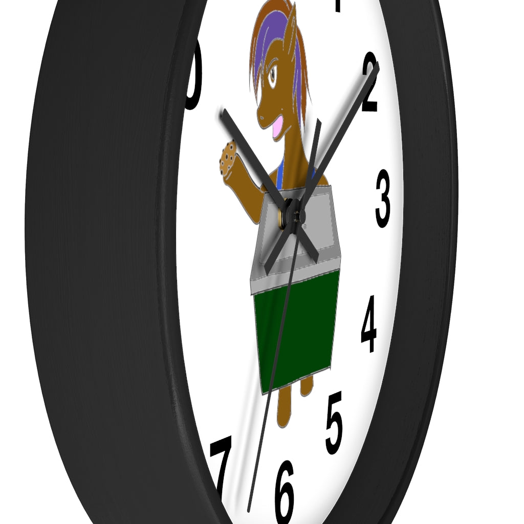 Cookie Vendor Wall clock - WolfDuckStudiosMerch