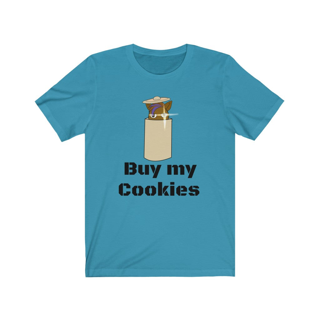 Buy my Cookies Unisex Jersey Short Sleeve Tee - WolfDuckStudiosMerch