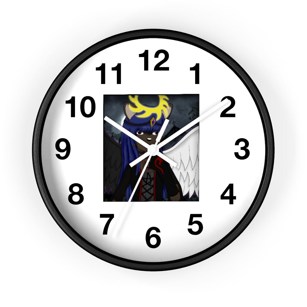Nydia Wall clock - WolfDuckStudiosMerch