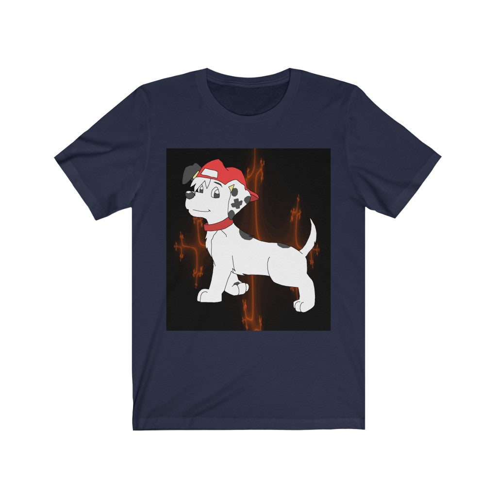 Puppy D. Unisex Jersey Short Sleeve Tee - WolfDuckStudiosMerch