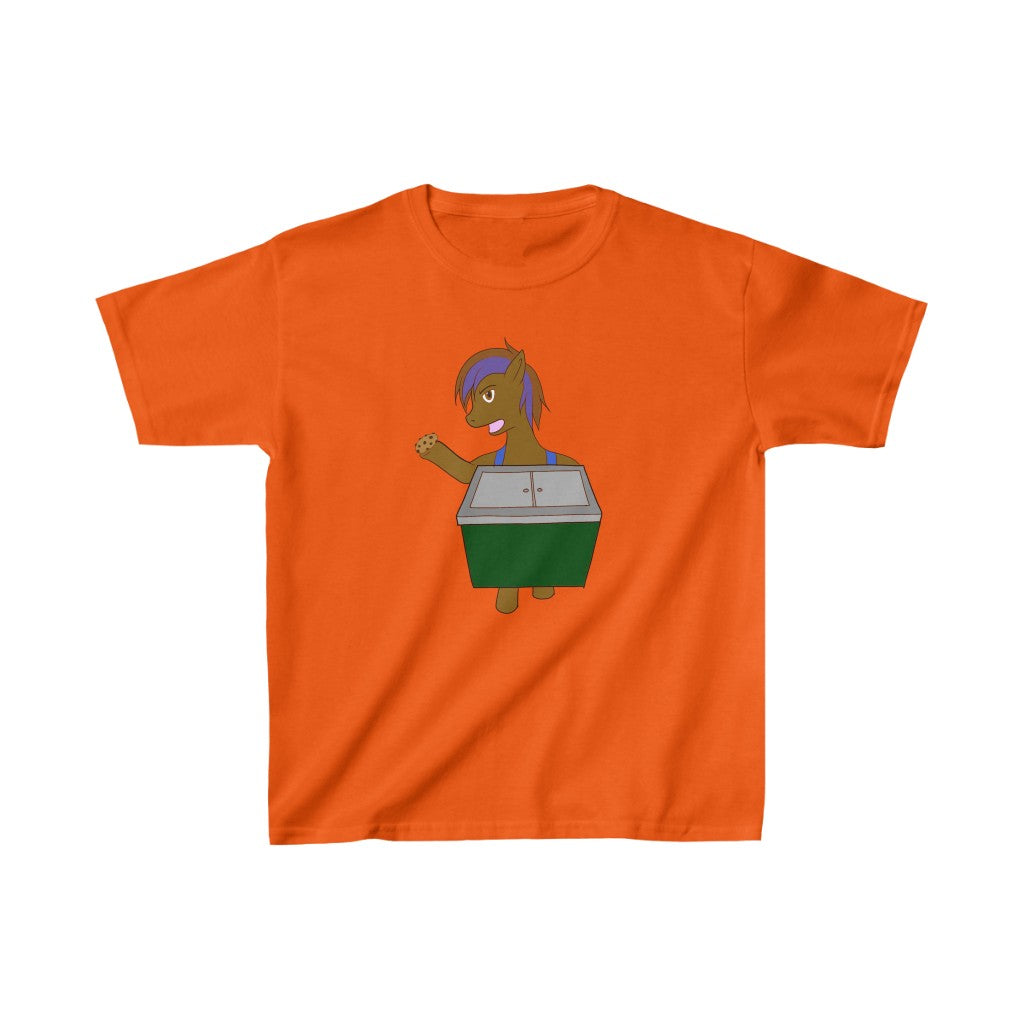 Cookie Vendor Kids Heavy Cotton™ Tee - WolfDuckStudiosMerch