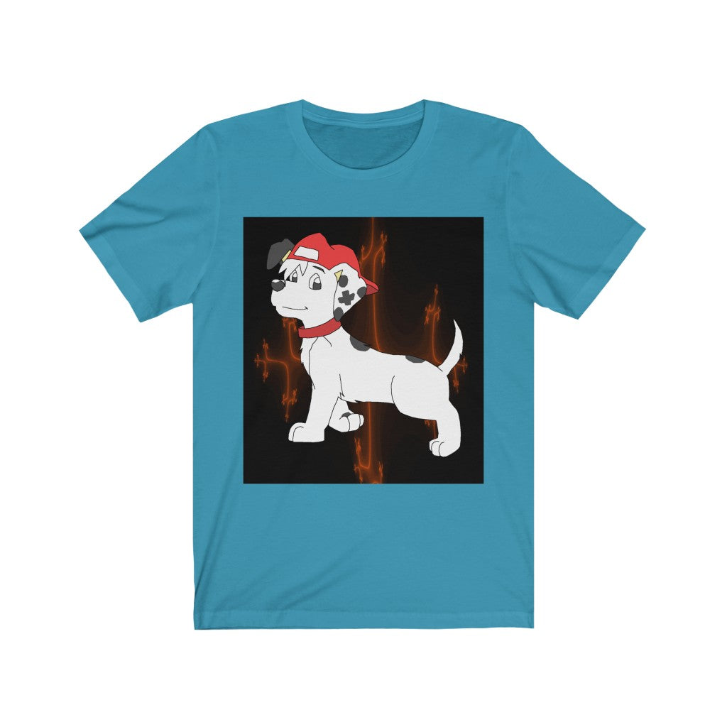 Puppy D. Unisex Jersey Short Sleeve Tee - WolfDuckStudiosMerch