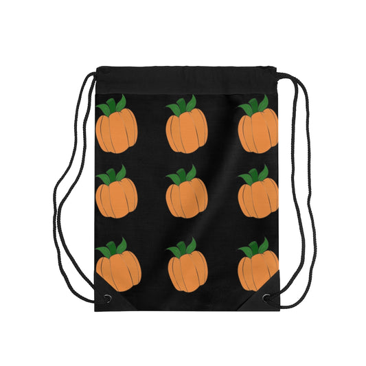 Pumpkin Drawstring Bag - WolfDuckStudiosMerch