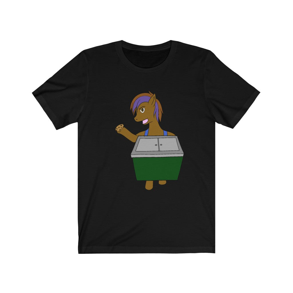 Cookie Vendor Unisex Jersey Short Sleeve Tee - WolfDuckStudiosMerch
