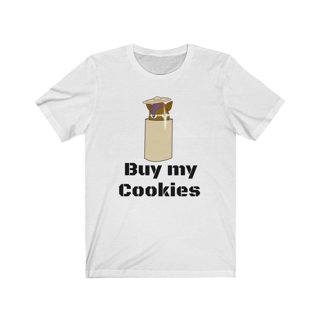 Buy my Cookies Unisex Jersey Short Sleeve Tee - WolfDuckStudiosMerch
