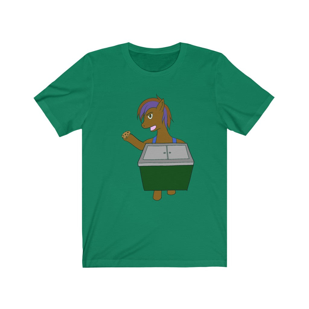 Cookie Vendor Unisex Jersey Short Sleeve Tee - WolfDuckStudiosMerch