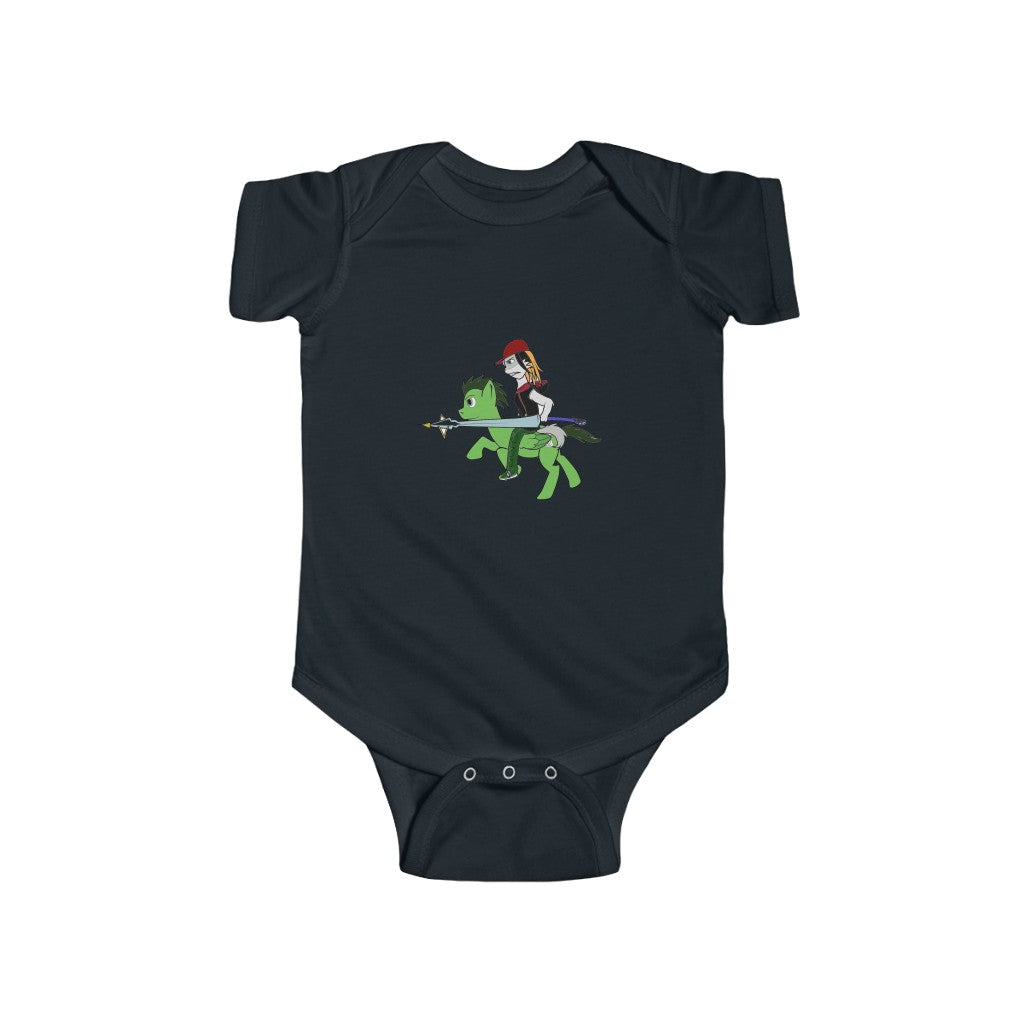 LimeStar Infant Fine Jersey Bodysuit - WolfDuckStudiosMerch