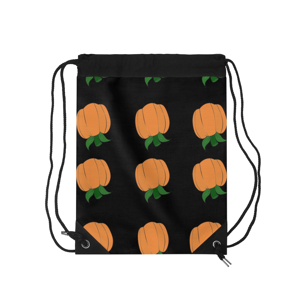 Pumpkin Drawstring Bag - WolfDuckStudiosMerch