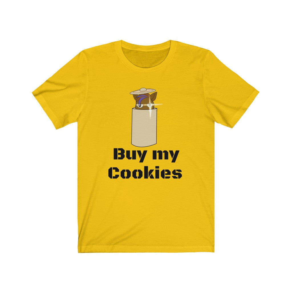 Buy my Cookies Unisex Jersey Short Sleeve Tee - WolfDuckStudiosMerch