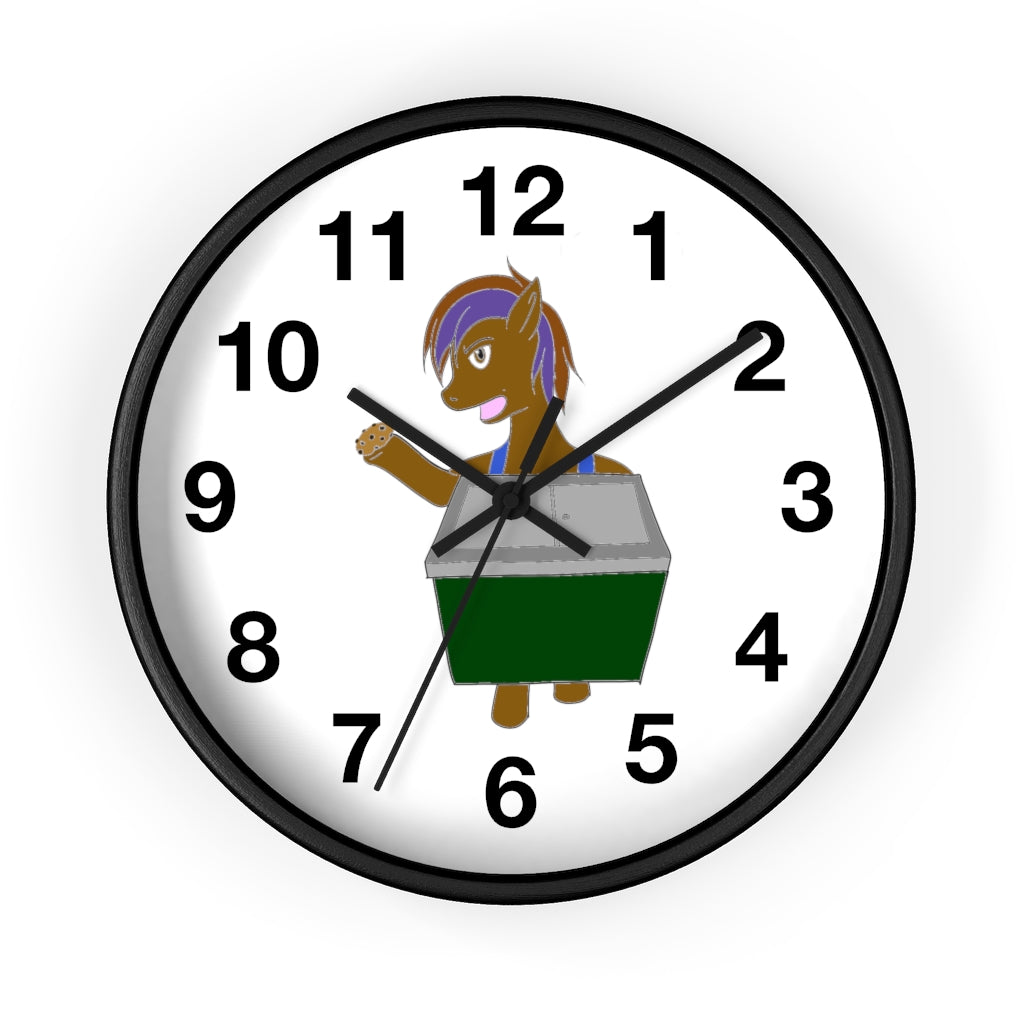 Cookie Vendor Wall clock - WolfDuckStudiosMerch