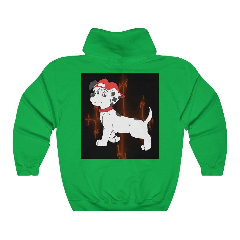 Puppy D.  Hooded Sweatshirt - WolfDuckStudiosMerch