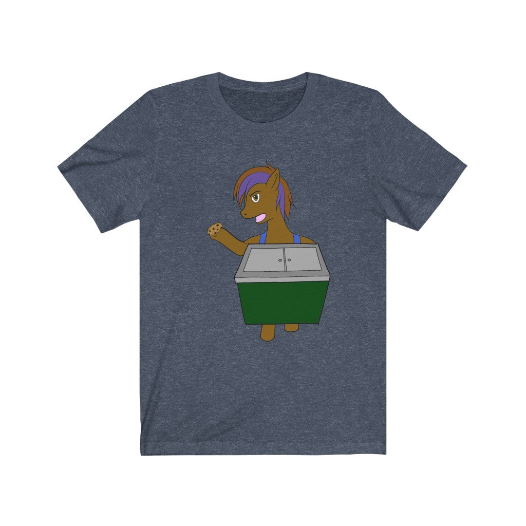 Cookie Vendor Unisex Jersey Short Sleeve Tee - WolfDuckStudiosMerch