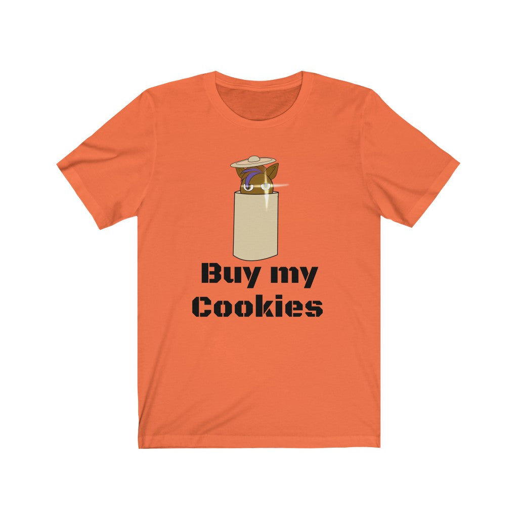Buy my Cookies Unisex Jersey Short Sleeve Tee - WolfDuckStudiosMerch