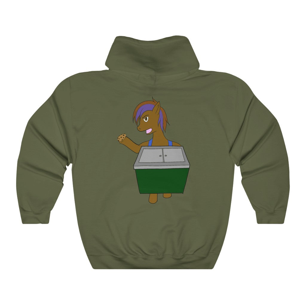 Cookie Vendor Unisex Heavy Blend™ Hooded Sweatshirt - WolfDuckStudiosMerch