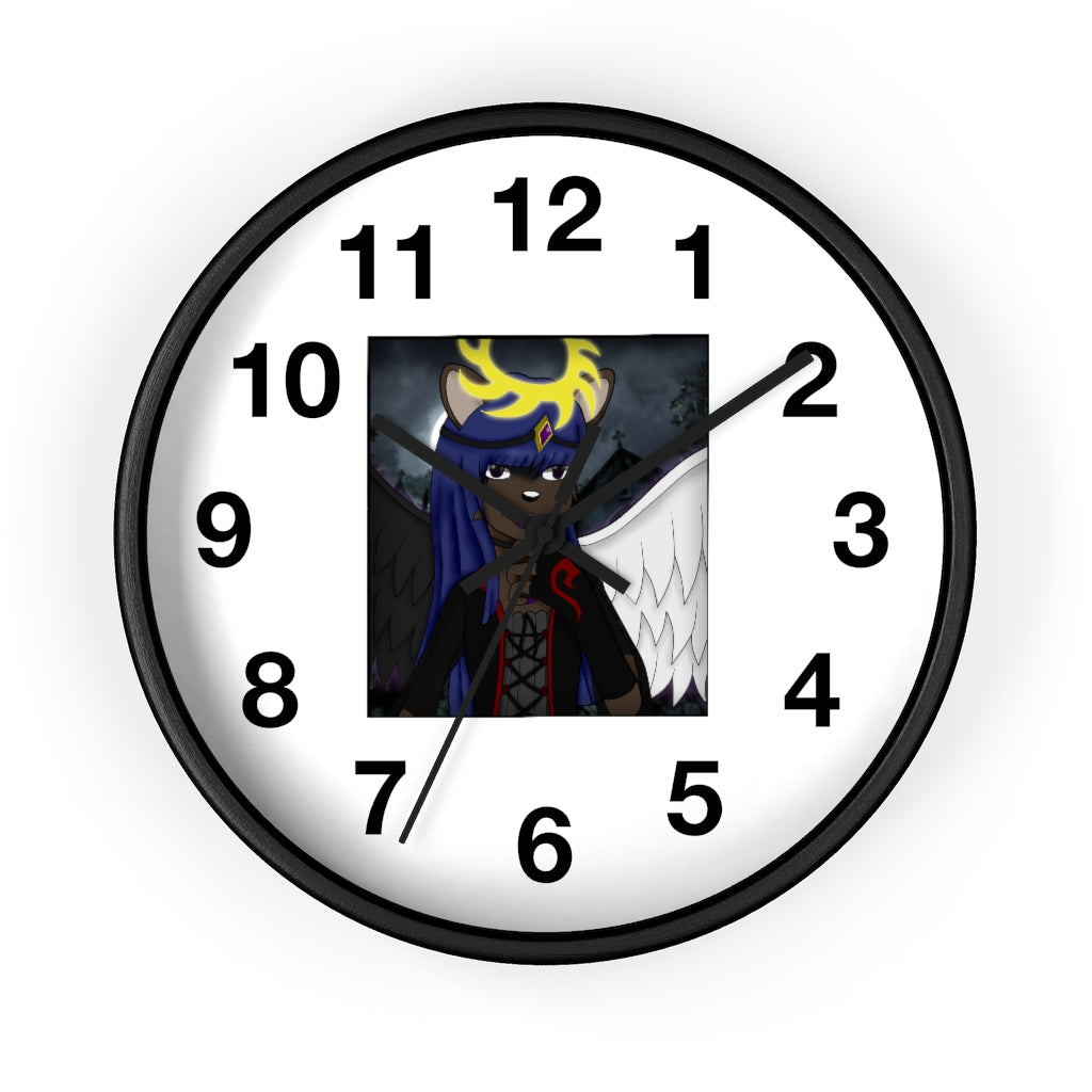 Nydia Wall clock - WolfDuckStudiosMerch