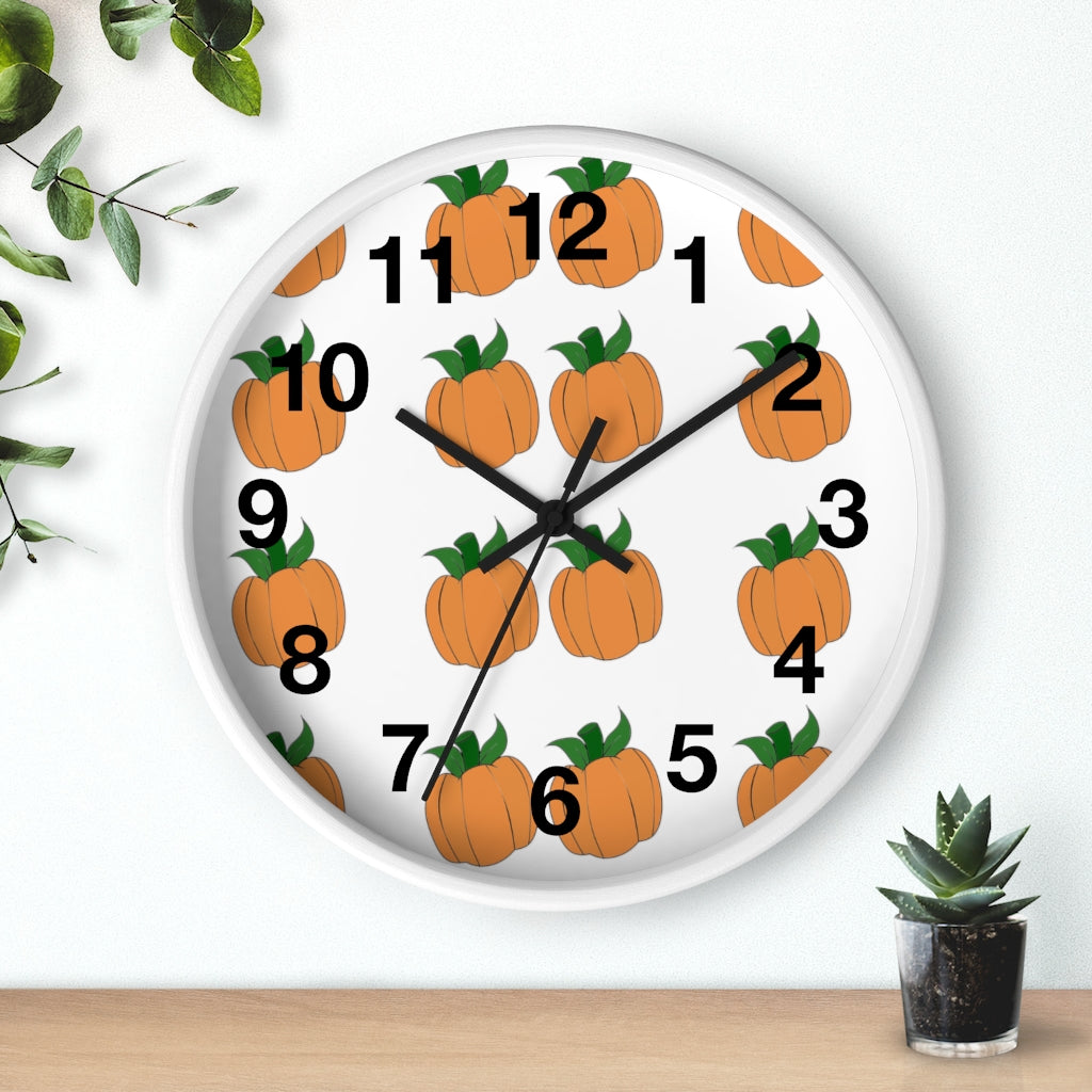 Pumpkin Clock - WolfDuckStudiosMerch